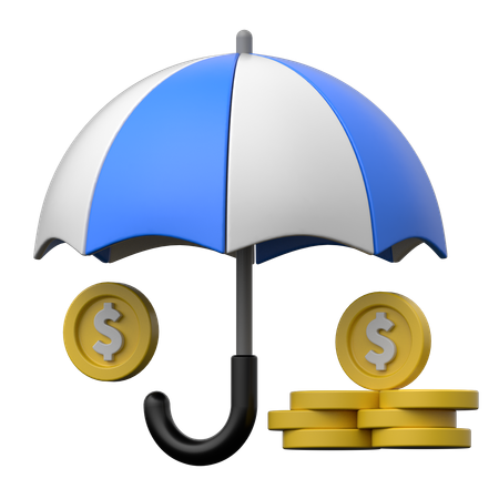 Protección empresarial  3D Icon