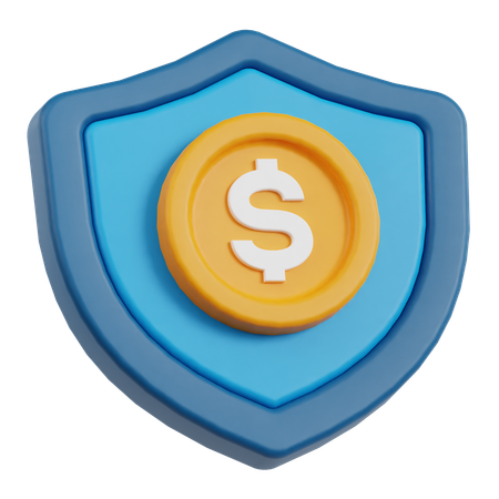 Protección financiera  3D Icon