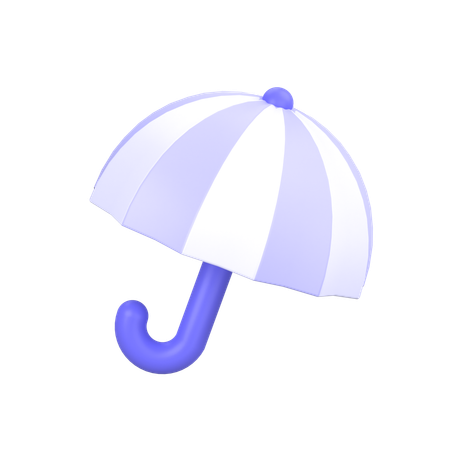 Protección contra la lluvia  3D Icon