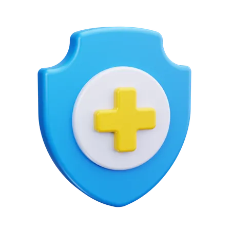 Protección médica  3D Icon