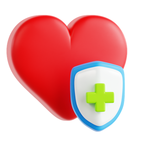 Protección médica  3D Icon