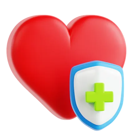 Protección médica  3D Icon