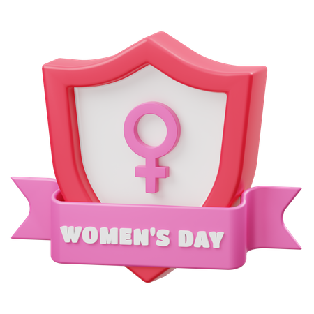 Protección de la mujer  3D Icon