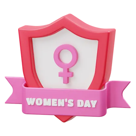 Protección de la mujer  3D Icon