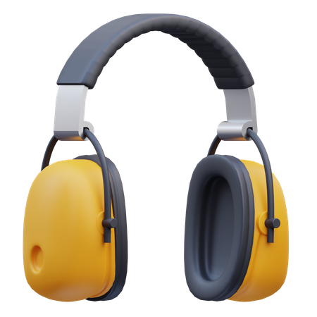 Protección para los oídos  3D Icon
