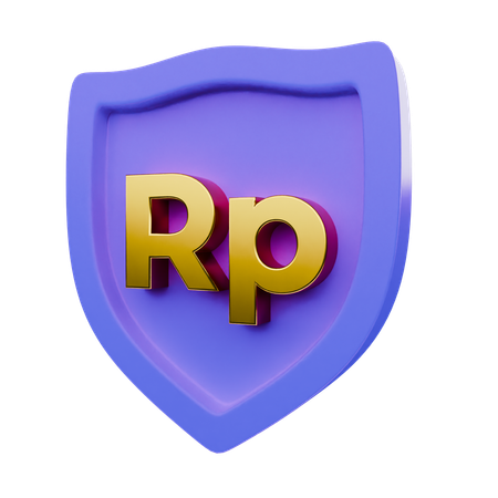 Protección de rupias  3D Icon