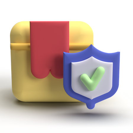 Protect  3D Icon