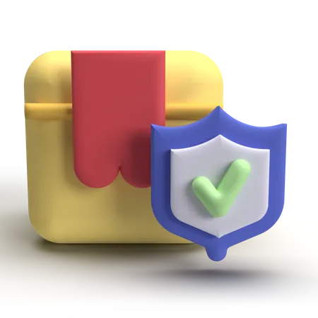 Protect  3D Icon