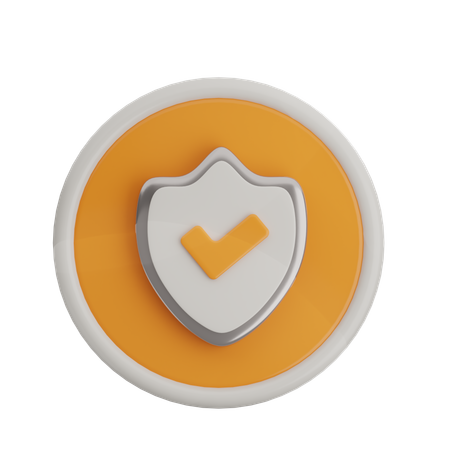 Protected  3D Icon
