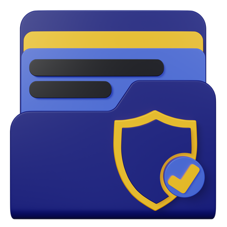 Protected File  3D Icon