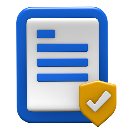 Protected file2  3D Icon
