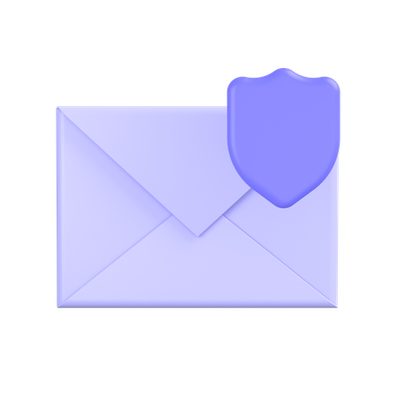 Protected Mail  3D Icon