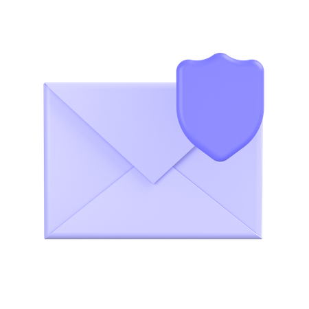 Protected Mail  3D Icon