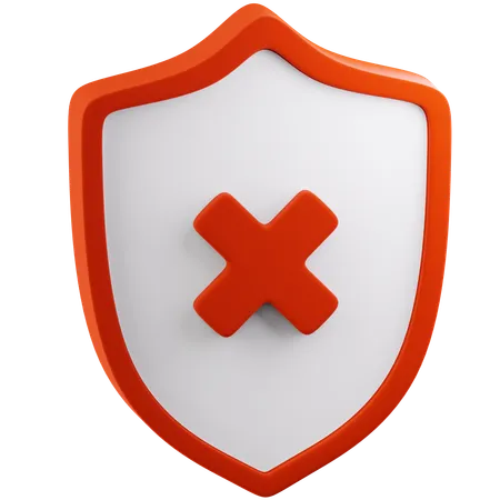 Protection Alert  3D Icon