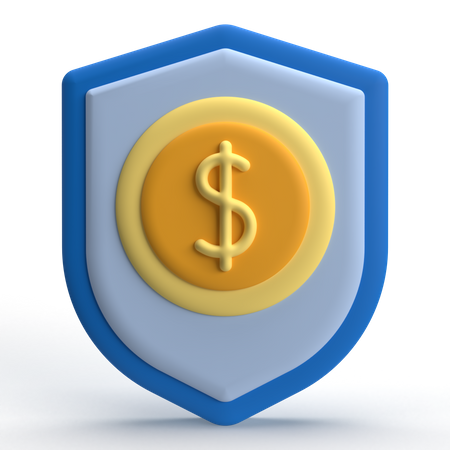 Protection bancaire  3D Icon