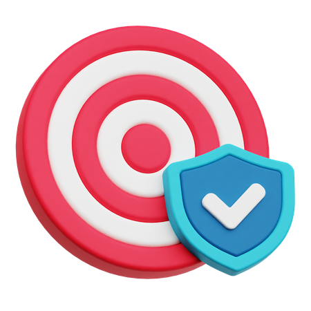 Cible de protection  3D Icon