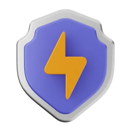 Protection de bouclier de charge  3D Icon