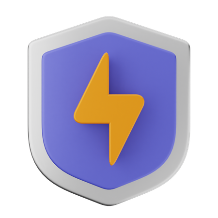 Protection de bouclier de charge  3D Icon