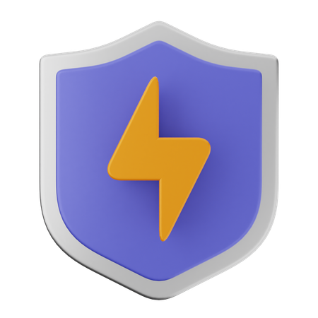 Protection de bouclier de charge  3D Icon