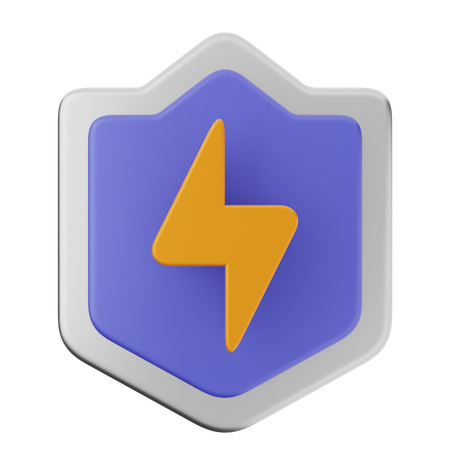 Protection de bouclier de charge  3D Icon