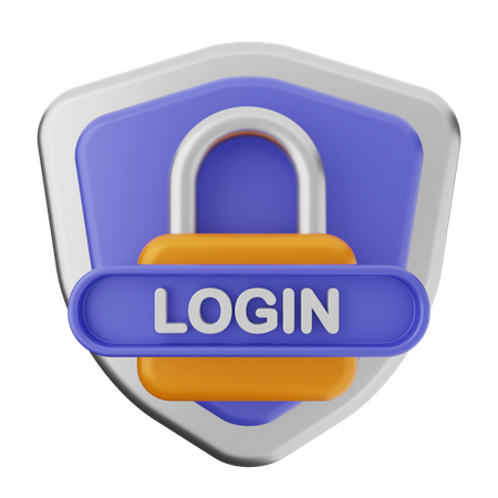 Protection de connexion  3D Icon
