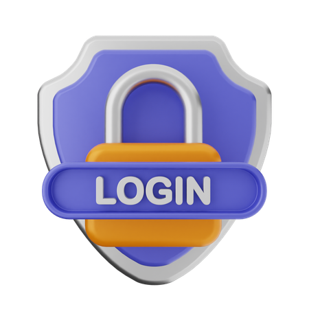 Protection de connexion  3D Icon