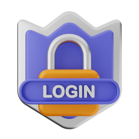 Protection de connexion  3D Icon