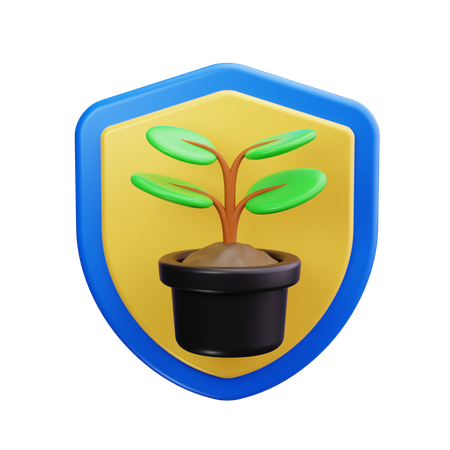 Protection de l'environnement  3D Icon