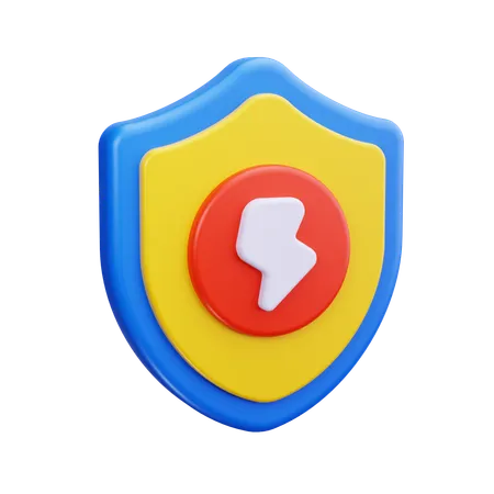 Protection de l'énergie  3D Icon