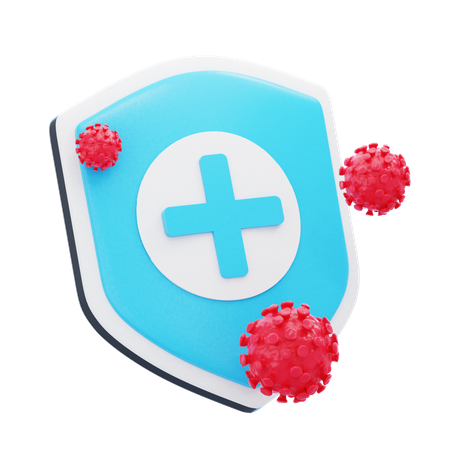 Protection Médicale  3D Icon