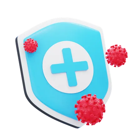 Protection Médicale  3D Icon