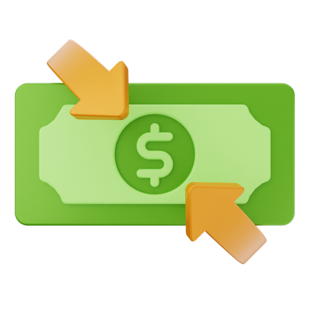 Protection Money Dollar  3D Icon