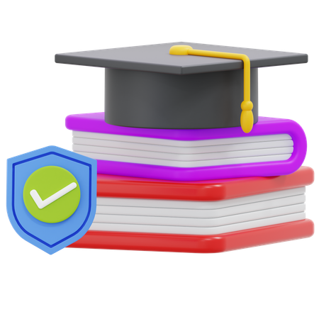 Protection contre les diplômes  3D Icon