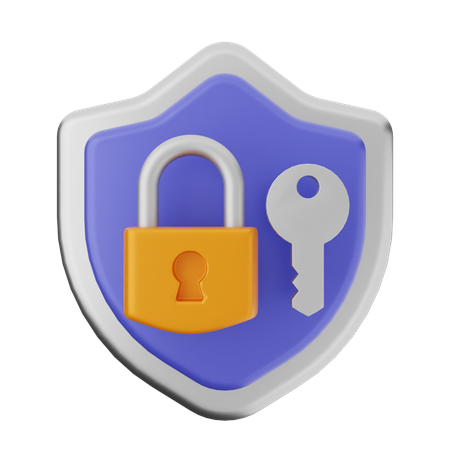 Protection par mot de passe  3D Icon