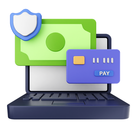 Protection Payment  3D Icon