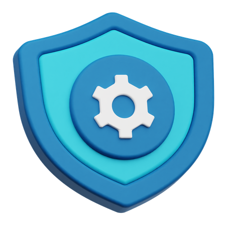 Protection Setting  3D Icon