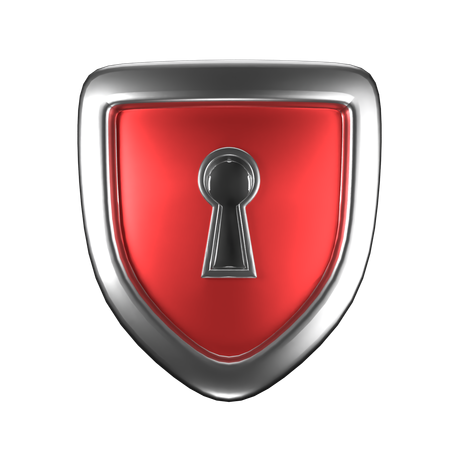 Protection Shied lock Off  3D Icon