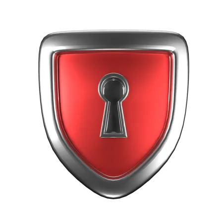 Protection Shied lock Off  3D Icon