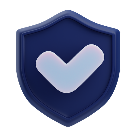 Protection Shield  3D Icon