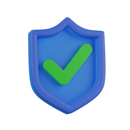 Protection Shield  3D Icon