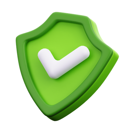 Protection Shield  3D Icon