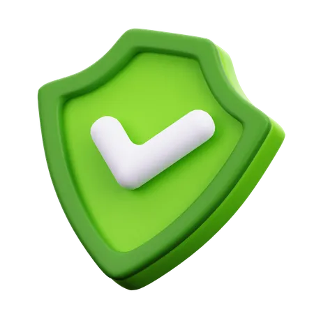 Protection Shield  3D Icon