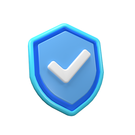 Protection Shield  3D Icon