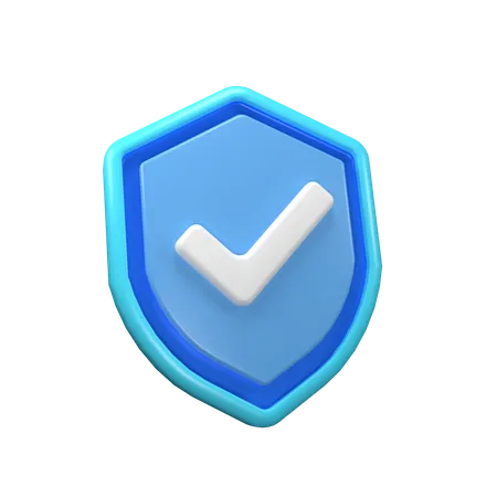 Protection Shield  3D Icon