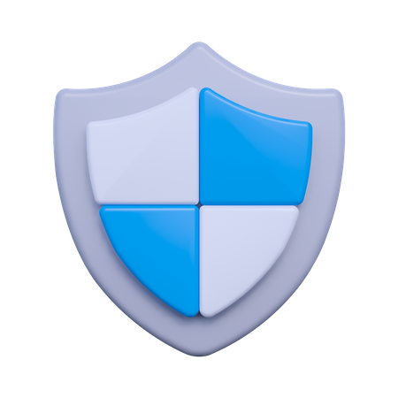 Protection Shield  3D Icon