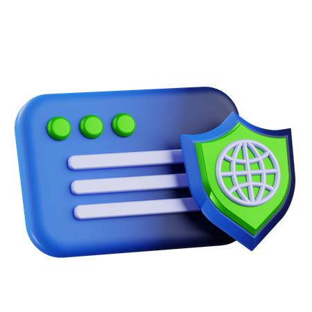 Protection Wall  3D Icon