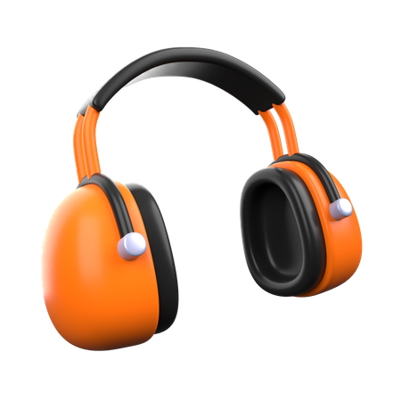 Protective Earmuffs  3D Icon