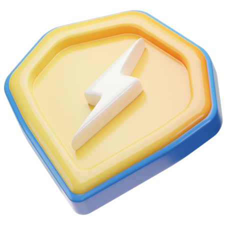 Protective Energy  3D Icon