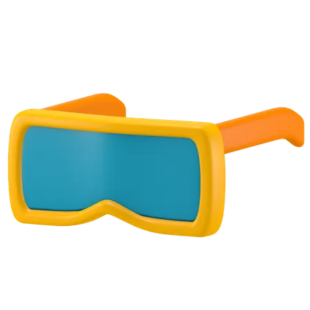 Protective Goggles  3D Icon