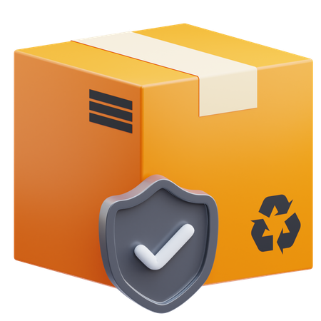 Protective Packaging  3D Icon